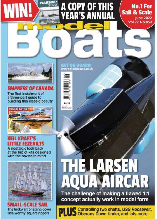 Model Boats Magazine June 2022 Issue 859