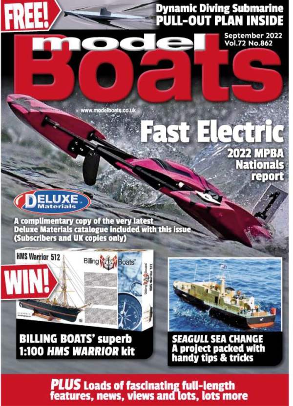 Model Boats Magazine September 2022 Issue 862