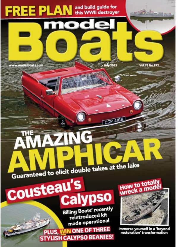 Model Boats Magazine July 2023 Issue 872