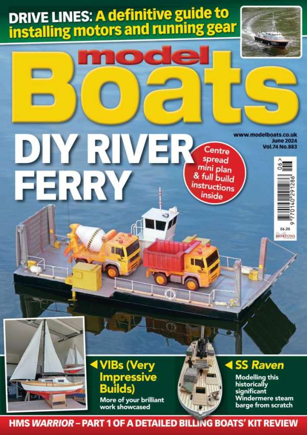 Model Boats Magazine June 2024 Issue 883