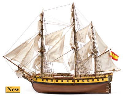 Occre Occre N S Mercedes Spanish Frigate 1:85 Scale Model Ship Kit