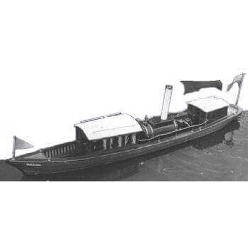 Miranda Steam Launch Model Boat Plan