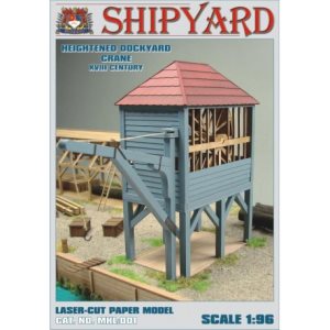 Shipyard Heightened Dockyard Crane 1:96 Scale