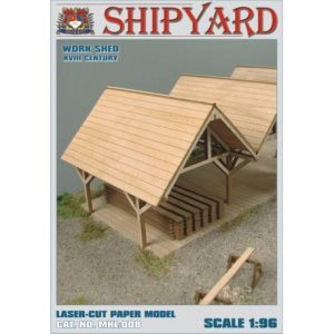 Shipyard Work Shed 1:96 Scale