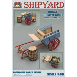 Shipyard Horse Drawn Cart 1:96 Scale