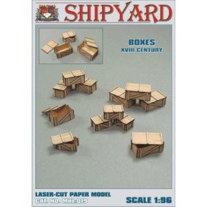 Shipyard Boxes 1:96 Scale