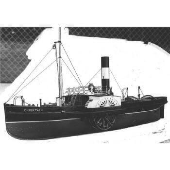 Chieftain Paddle Tug Model Boat Plan