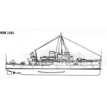 HMS Bude Model Boat Plan