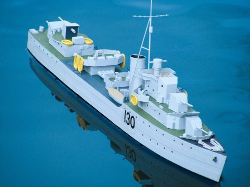 HMS Temerity Model Boat Plan