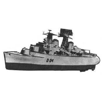 HMS Devonshire Model Boat Plan