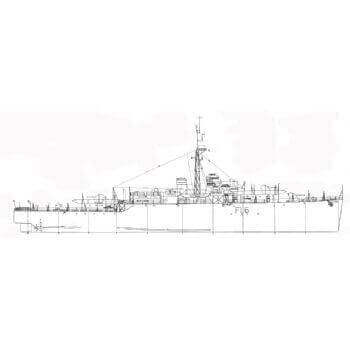 HMS Amethyst Model Boat Plan