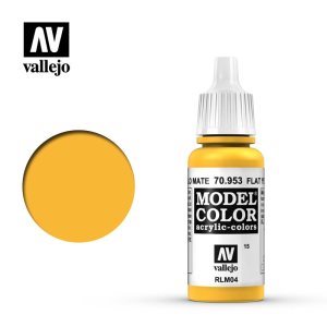 Vallejo Model Color Flat Yellow 17ml