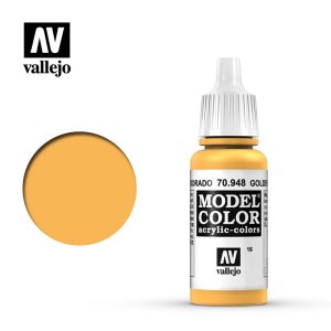 Vallejo Model Color Golden Yellow 17ml