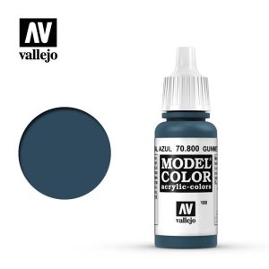 Vallejo Model Color Gunmetal Blue 17ml