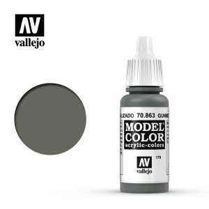 Vallejo Model Color Gunmetal Grey 17ml