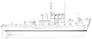 Motor Tug Dolfjin Model Boat Plan