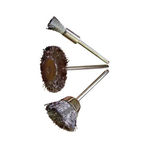 Minitool 32614 3 Pce Steel Brush Set
