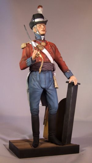 Victory Miniatures British Marine Officer 1807