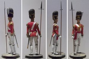 Victory Miniatures Sergeant 1st foot Guards St James Place 1805