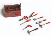 MZ0032 Toolbox with Tools 1:8 Scale
