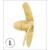 Raboesch 40mm 4 Blade L/H Brass B-Type Propeller M4 - view 2