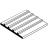 Evergreen 1.0mm Plasticard Board & Batten 2.5mm Spacing - view 1