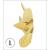 Raboesch 55mm 5 Blade L/H Brass C-Type Propeller M5 - view 2