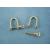 Shackle 5.6x8.6mm M1.2 Threaded Pin (2) - view 1