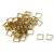 Square Brass Split Ring 6mm - view 1