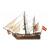 Occre La Candelaria Bomb Vessel 1:85 Scale Model Ship Kit - view 2