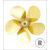 Raboesch 25mm 5 Blade R/H Brass A-Type Propeller M4 - view 1