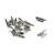 Torpedo Cleat Nickle Plated 15mm - view 1