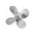4 Blade Metal Propeller Left Hand with Boss 30mm (Non Working) - view 1