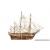 Occre Bounty with Cutaway Hull Section 1:45 Scale Model Ship Kit - view 4