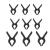 Modelcraft Nylon Hobby Clamps (6 x 50mm 3 x 75mm) - view 1