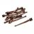 Bronzed Metal Tiller Arm 40mm - view 1