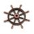 Ships Wheel Bronzed Metal 38mm - view 1