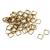 Square Brass Split Ring 5mm - view 1