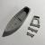 16ft Dinghy Clinker Transom Stern 66mm 1:72 Scale - view 2