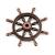 Ships Wheel Bronzed Metal 38mm - view 1