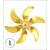 Raboesch 70mm 6 Blade L/H Brass B-Type Propeller M4 - view 1