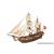 Occre La Candelaria Bomb Vessel 1:85 Scale Model Ship Kit - view 1
