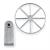 Yachts wheel 30mm 8 spoke with support - view 1