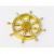 Ships Wheel Brass 20mm - view 1