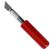 Excel K5 Knife Heavy Duty Red Plastic Handle with Safety Cap - view 1