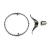 Runabout Chrome Plated Steering Wheel 40mm - view 1