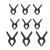 Modelcraft Nylon Hobby Clamps (6 x 50mm 3 x 75mm) - view 1