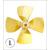 Raboesch 90mm 4 Blade L/H Brass Kort Propeller M5 - view 1