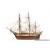 Occre Bounty with Cutaway Hull Section 1:45 Scale Model Ship Kit - view 5