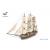 Occre Essex Whaling Ship With Sails 1:60 Scale Model Ship Kit - view 1
